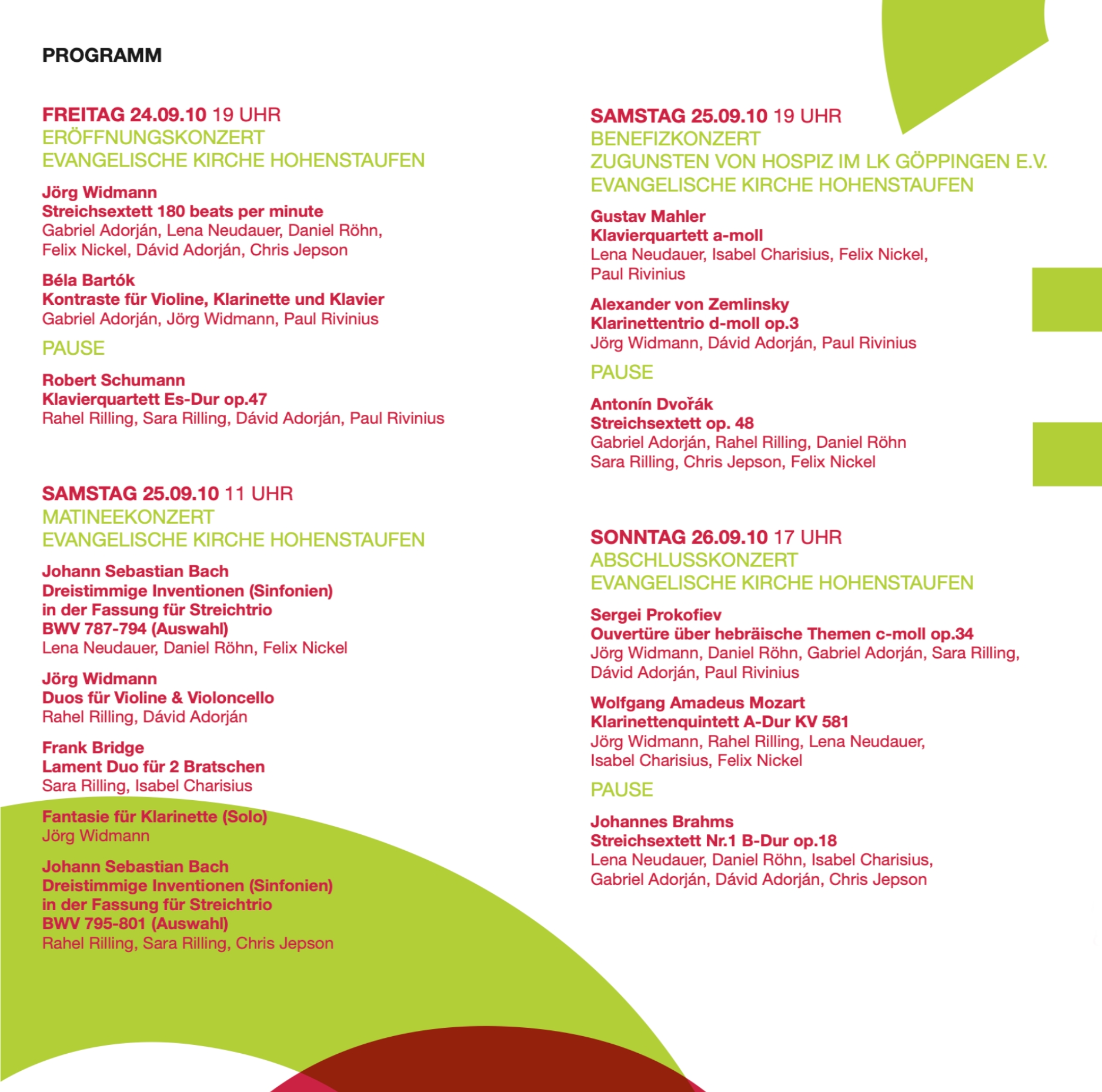 Plakat 2010